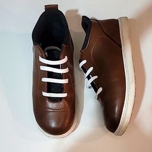 3/$30 AMERICAN EAGLE faux leather lace up loafers Non Marking